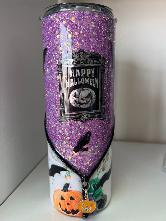 Halloween Zipper Tumbler